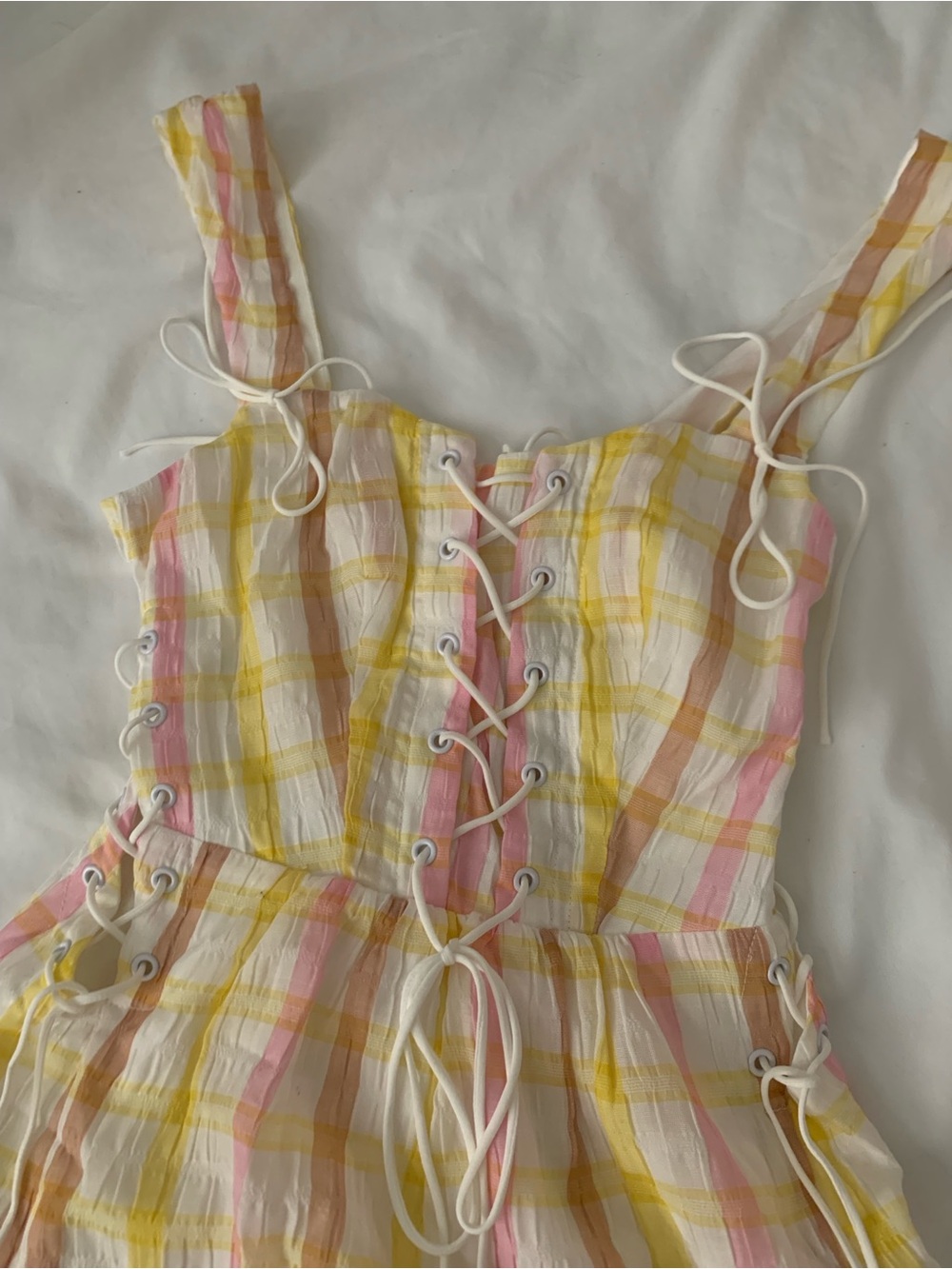 For Love And Lemons Rue Midi Dress Size XS NWT - Picture 7 of 9